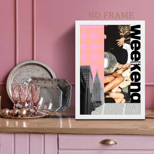 Retro New York Poster for College Apartment Decor