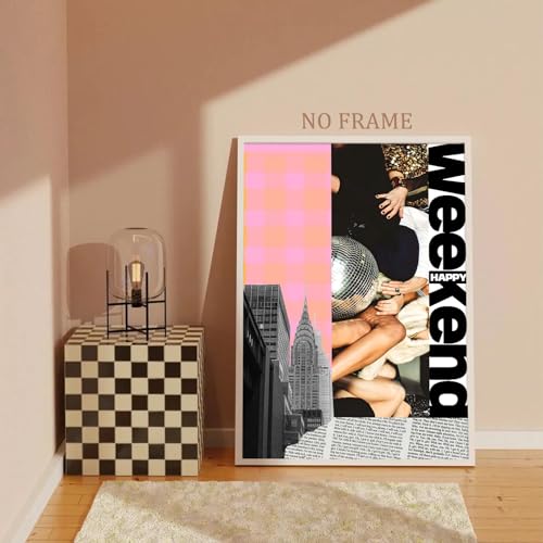 Retro New York Poster for College Apartment Decor