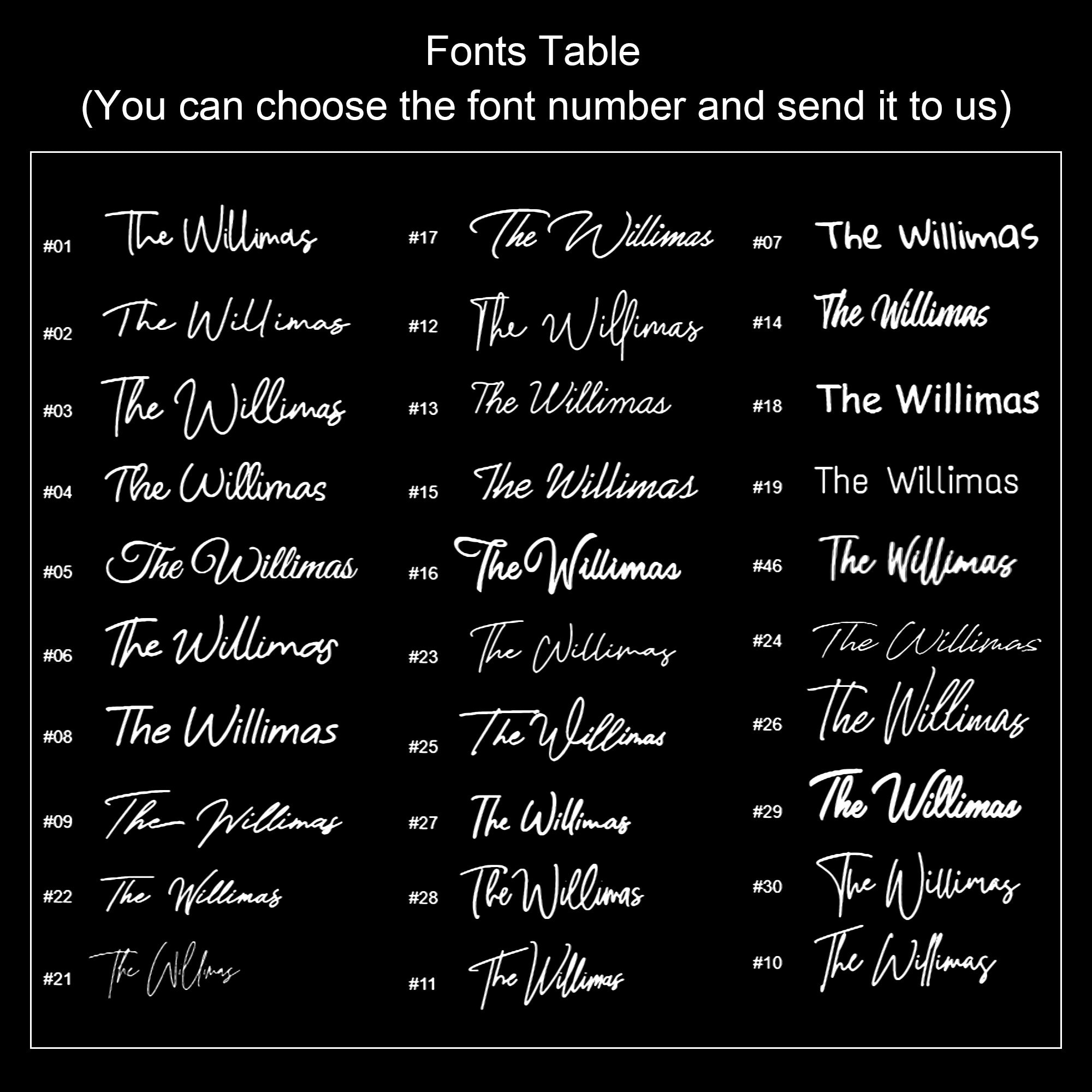 Customized Neon Last Name Wedding Sign for Wall Décor