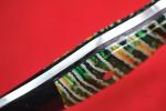 Busse Custom ASH2 G10 Green Marble Knife