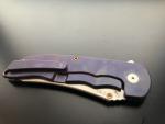 Norseman Honeycomb Purple Knife #2191 by Grimsmo