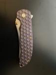 Norseman Honeycomb Purple Knife #2191 by Grimsmo