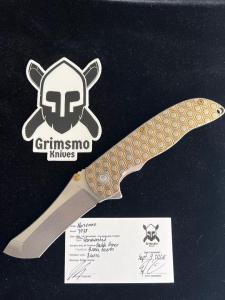 Grimsmo Norseman Knife Double Honey Bronze