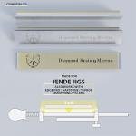 Jende 1x6" Diamond Sharpening Stone - 2000 Grit