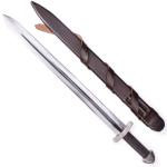 Norseman Handforged Viking Sword with Leather Scabbard