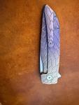 Grimsmo Rask #3758 - Blue to Plum Fade Knife