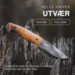 Helle Utvær Full Tang Bushcraft Knife