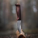Helle Gro Fixed Blade Knife with Birch Handle