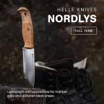 Helle Nordlys Lightweight Full-Tang Outdoor Knife