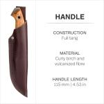 Helle Utvær Full Tang Bushcraft Knife