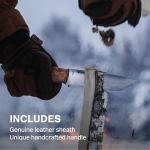 HELLE Nord Sleipner Full-Tang Bushcraft Knife