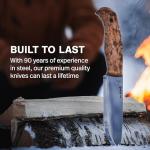HELLE Nord Sleipner Full-Tang Bushcraft Knife