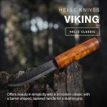 Viking Fixed Blade Knife with Birch Handle