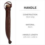 Helle Lappland Nordic Utility Knife with Sheath