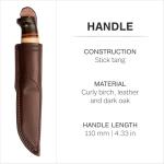 Helle Harding Outdoor Knife with Sheath