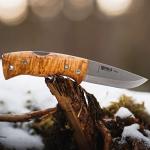 Helle Nipa Mid-Size Folding Knife with Birch Handle