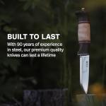 Helle Harding Outdoor Knife with Sheath