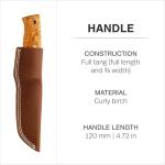 Helle Temagami Survival Knife by Les Stroud