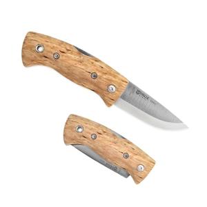 Helle Kletten Folding EDC Knife with Birch Handle