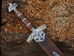 37” Norseman Viking Sword – Brown Handle Replica