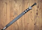 Damascus Steel Norseman Sword with Scabbard