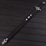 Damascus Steel Norseman Sword with Scabbard