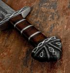 Norseman Hand-Forged Damascus Sword Knife