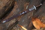 37” Norseman Viking Sword – Brown Handle Replica