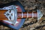 Damascus Norseman Sword - Viking Collectible Blade