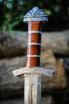 Damascus Steel Viking Sword - 2 Piece Set