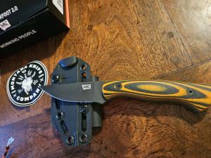 Montana Knife Co. Blackfoot 2.0 Orange & Black