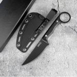 Montana Knife Co. Wargoat Black G10 Knife