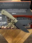 Montana Knife MKC Whitetail Olive Black PVD