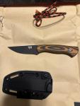 Montana Knife Co. Blackfoot 2.0 Orange Knife