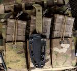 Montana Knife Company Battle Goat Black OD Green