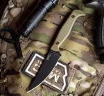 Montana Knife Company Battle Goat Black OD Green