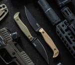 Montana Knife Company Battle Goat Black OD Green
