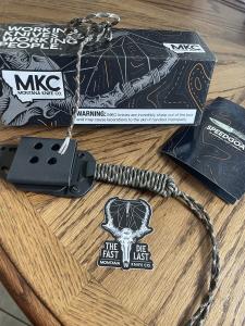 Montana Knife Co Speedgoat 52100 Custom Knife