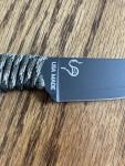 Montana Knife Co Speedgoat 52100 Custom Knife