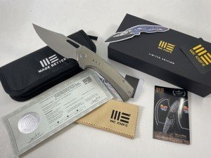 WE Knife Co. Nefaris Titanium Flipper #61 of 155