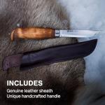 Helle Tollekniv Outdoor Fishing Knife with Sheath