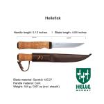 Hellefisk Fillet Knife with Cork Handle