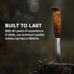 Helle Tollekniv Outdoor Fishing Knife with Sheath