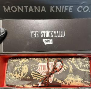 Montana Knife Company Stockyard Orange/Black