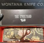 Montana Knife Company Stockyard Orange/Black