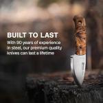 Helle Mandra Traditional Field Knife - Triple Steel