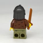 Viking Boy Minifigure with Sword and Helmet