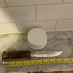 Vintage Helle Norge Fixed Blade Hunting Knife