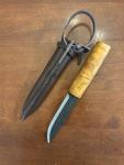 Helle Norway Viking Knife with Leather Sheath