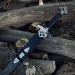 Viking Collectible: 2 Pcs Damascus Steel Sword